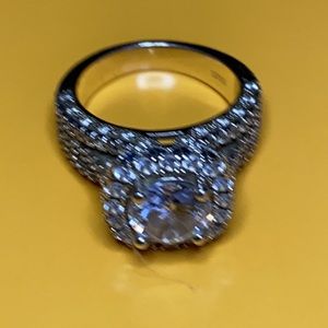 Sterling Silver Ring - 6 1/2 - 7